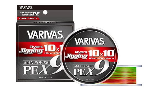 VARIVAS випускає нову лінію для джиггінгу – Avani Jigging 10 x 10 PE X9 Фото №1